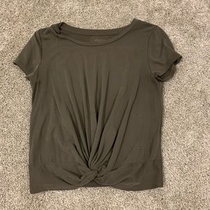 Olive green shirt